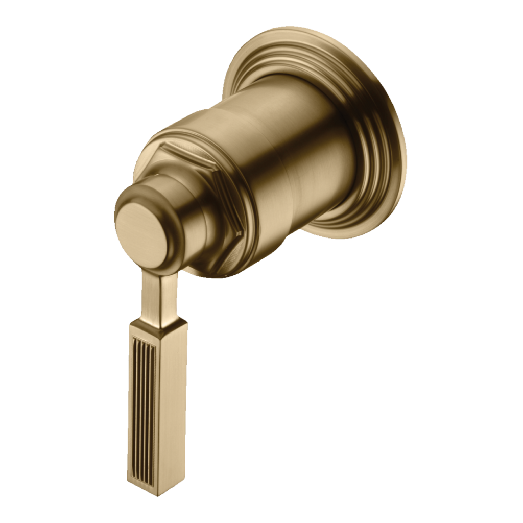 אפרול אינטרפוץ 3 דרך בגימור גמלא ברונזה