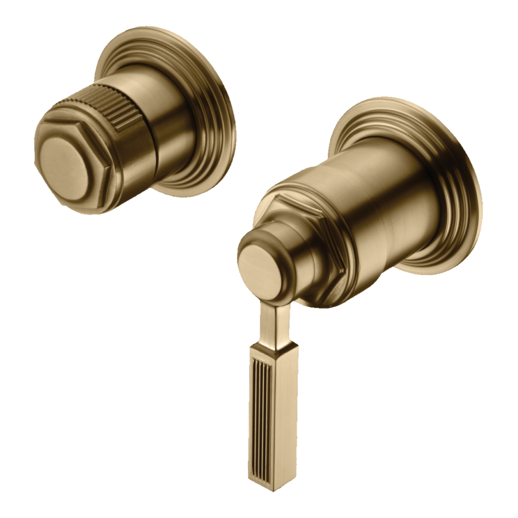 אפרול אינטרפוץ 4 דרך בגימור גמלא ברונזה