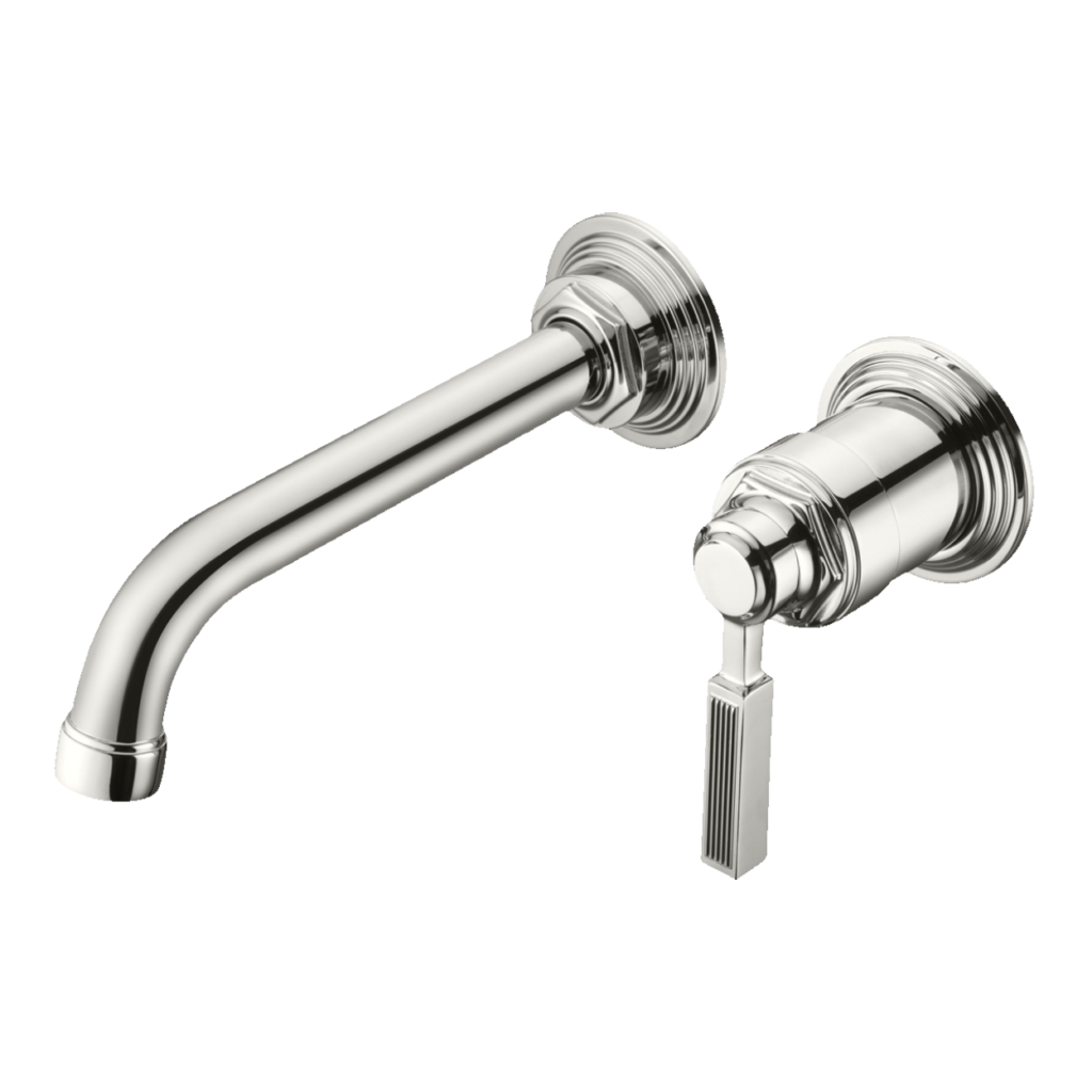 אפרול מערכת קיר לכיור רחצה בגימור וינו PVD (זהב אצילי)