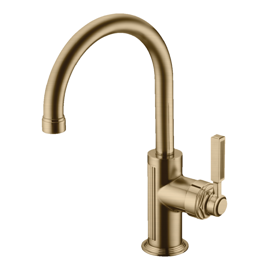 אפרול קשת רחצה בגימור גמלא ברונזה