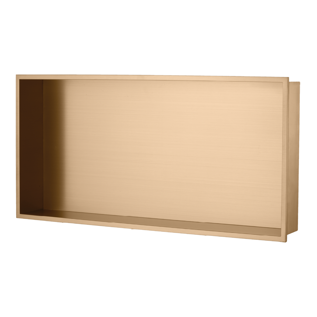 וורמונט נישה מלבנית בגימור ענתיק גולד | מידות: 89x305x610