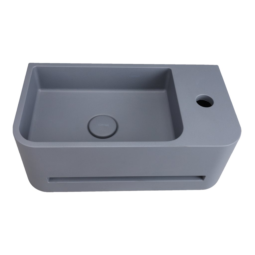 לגונה כיור רחצה אבן חול כחולה | במידות: 430×230