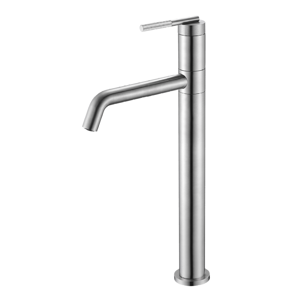 לה-מרה נירוסטה 316 גבוה לכיור מונח בגימור טבעי