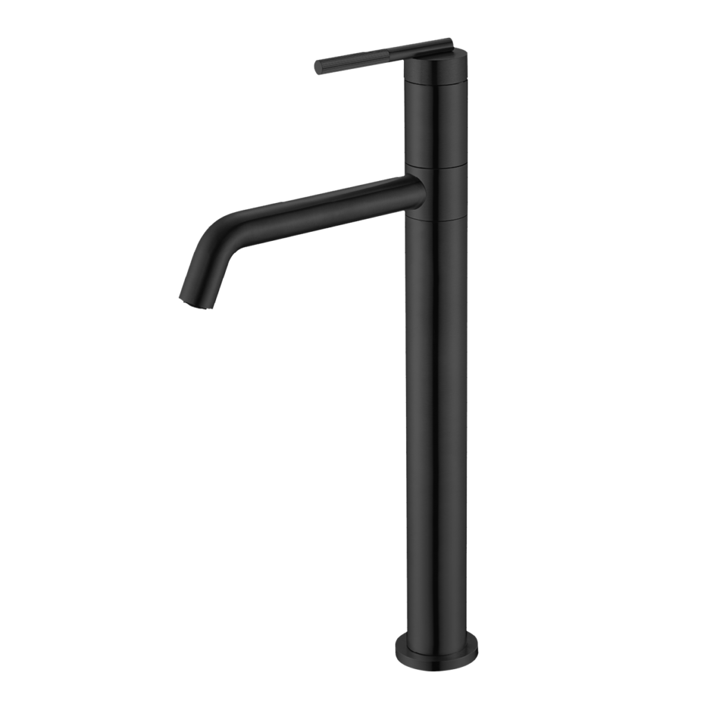 לה-מרה נירוסטה 316 גבוה לכיור מונח בגימור שחור מט