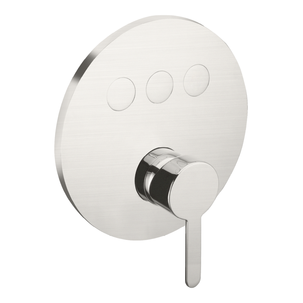 מונטה אינטרפוץ 5 דרך בגימור ניקל מט