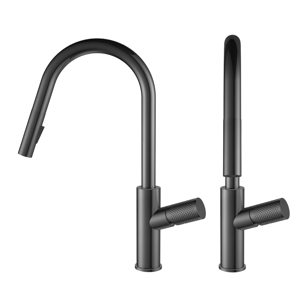 מישלן נירוסטה 316 נשלף למטבח בגימור מטאלי