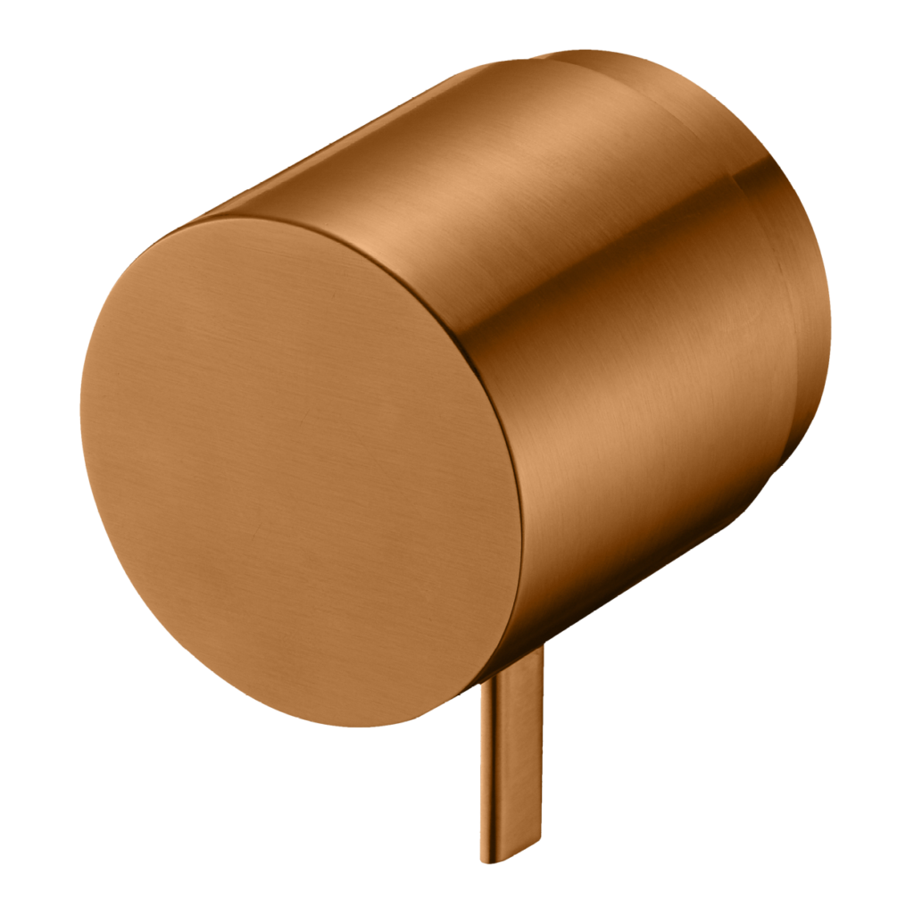 מסניל נירוסטה 316 אינטרפוץ 3 דרך בגימור רוז גולד מט