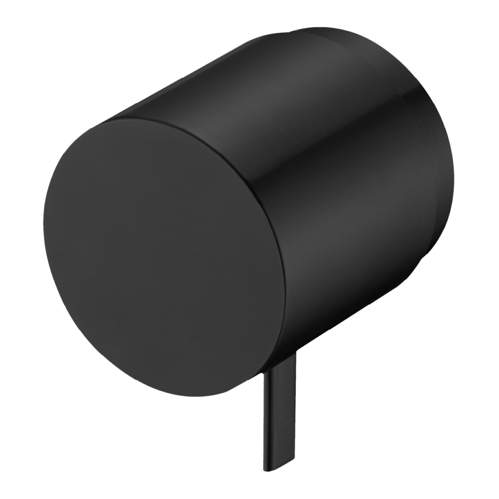 מסניל נירוסטה 316 אינטרפוץ 3 דרך בגימור שחור מט