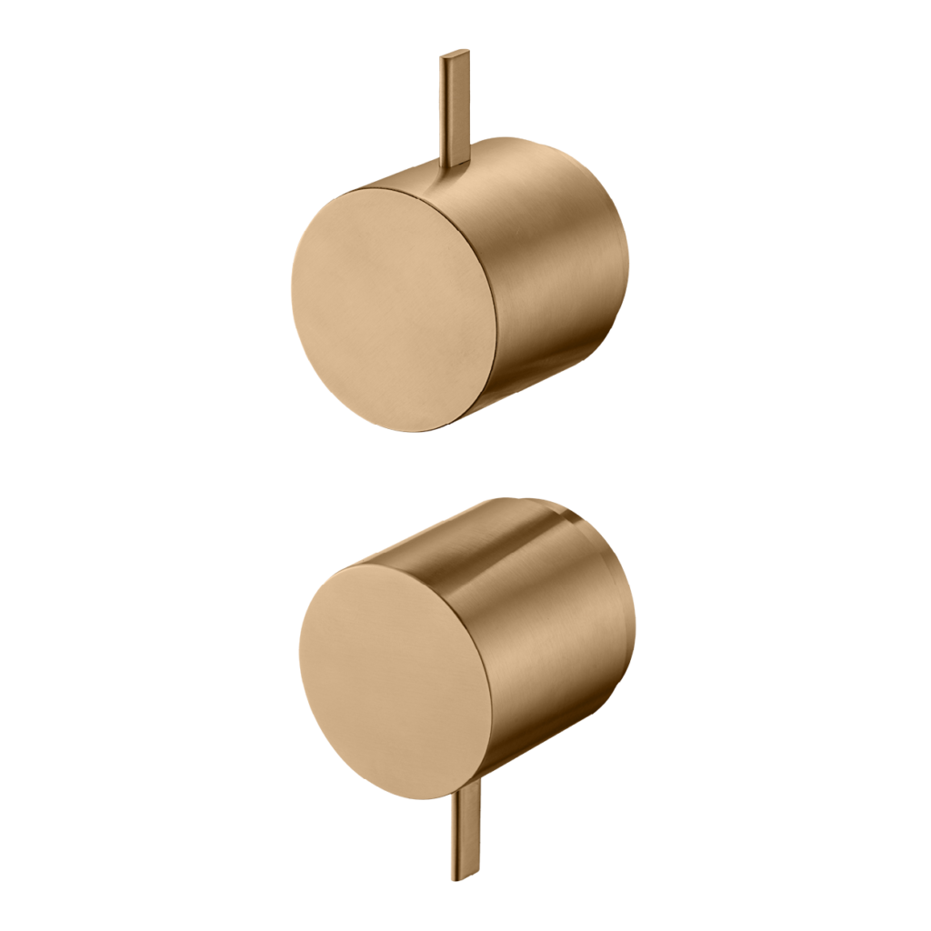 מסניל נירוסטה 316 אינטרפוץ 4 דרך בגימור ענתיק גולד
