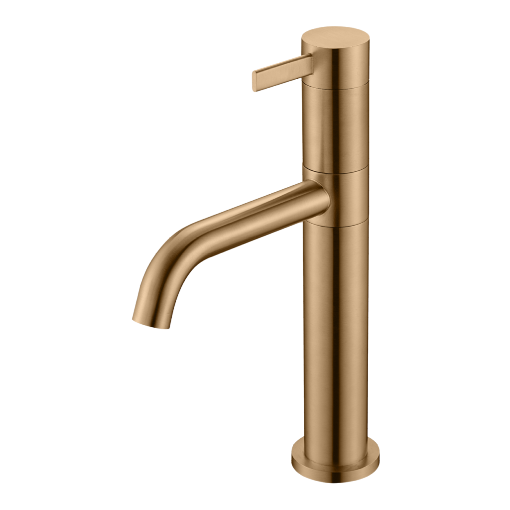 מסניל נירוסטה 316 בינוני לכיור רחצה בגימור ענתיק גולד