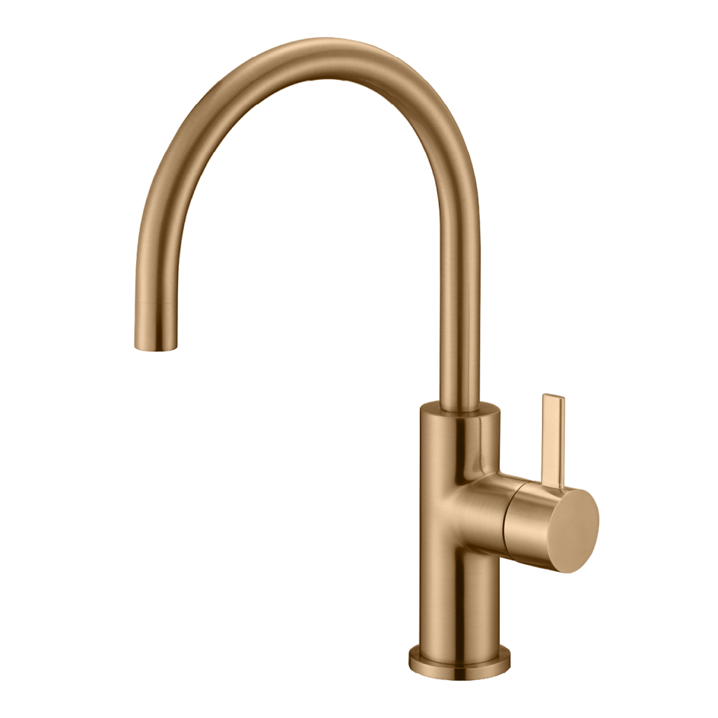 מסניל נירוסטה 316 קשת רחצה בגימור ענתיק גולד