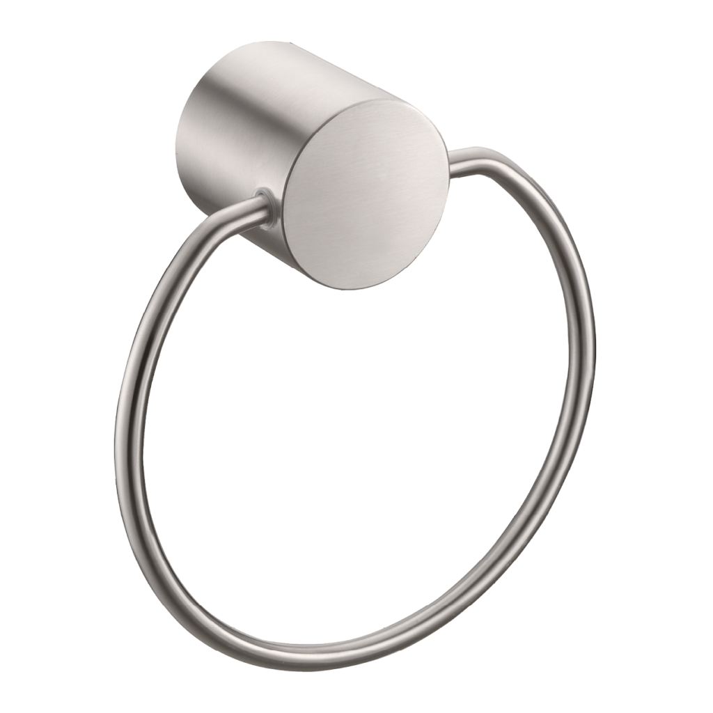 מרקינו טבעת עגולה למגבת בגימור טבעי