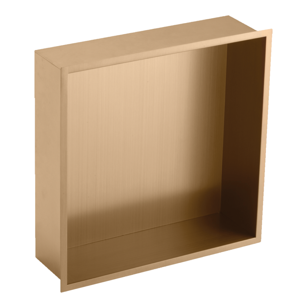 וורמונט נישה מרובעת בגימור ענתיק גולד | מידות: 89x305x305