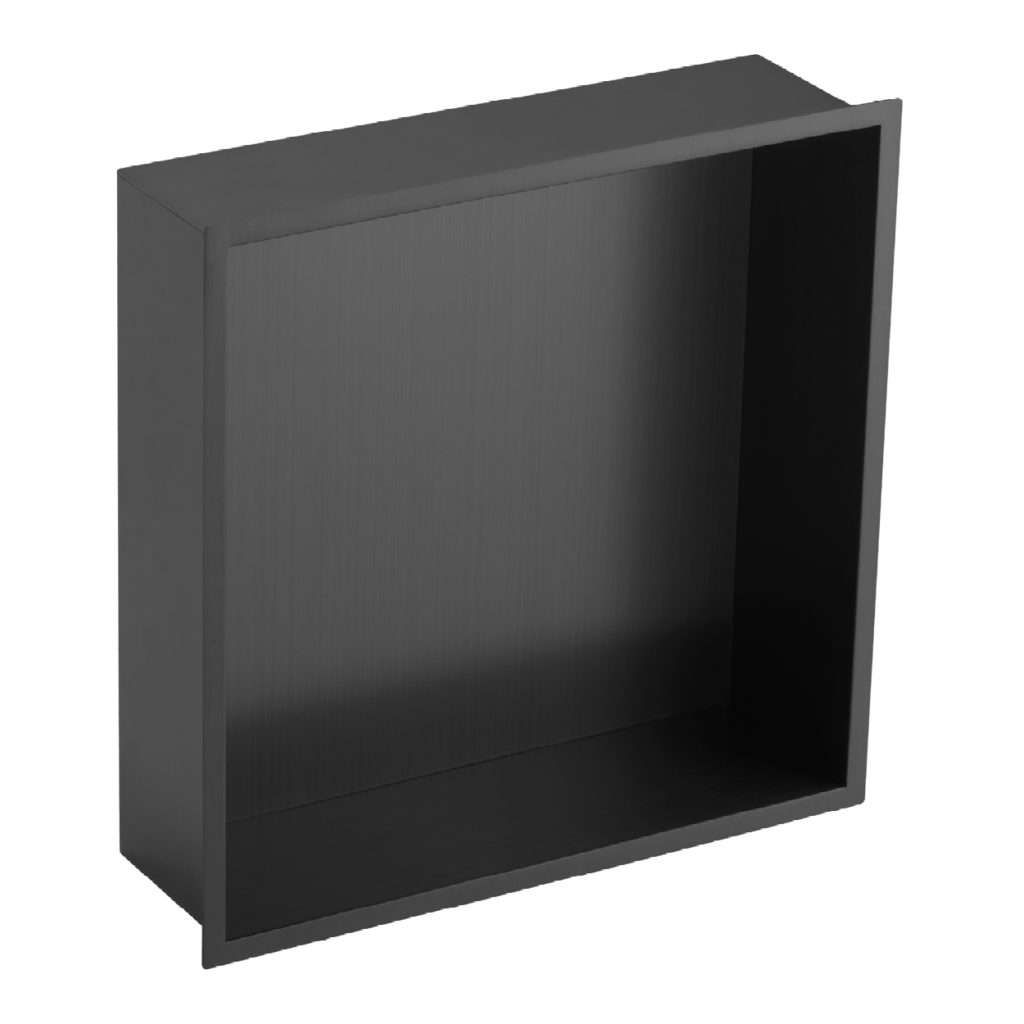 וורמונט נישה מרובעת בגימור שחור מט | מידות: 89x305x305