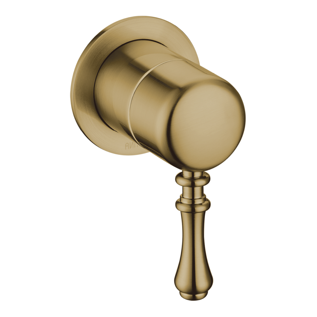 ענתיק פרו אינטרפוץ 3 דרך בגימור זהב מט