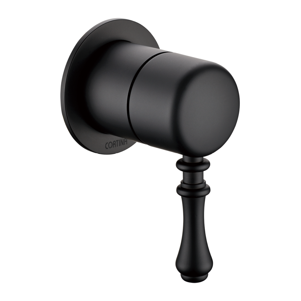 ענתיק פרו אינטרפוץ 3 דרך בגימור שחור מט