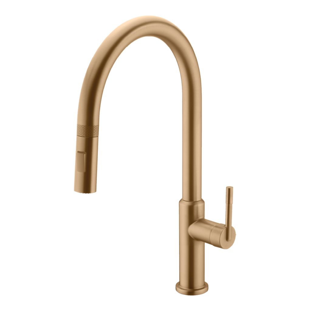 פארק נשלף למטבח בגימור ענתיק גולד