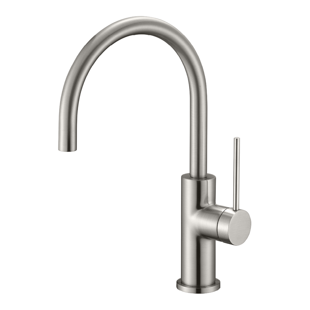 קלמרט נירוסטה 316 קשת רחצה לכיור בגימור טבעי