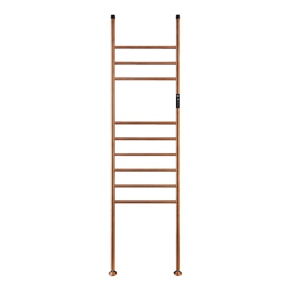 מונזה מחמם מגבות – מידות: 1600X450X85 בגימור רוז גולד מט | מק״ט 010