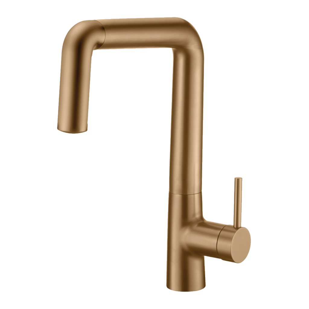 מיקלה נירוסטה 316 נשלף למטבח בגימור ענתיק גולד