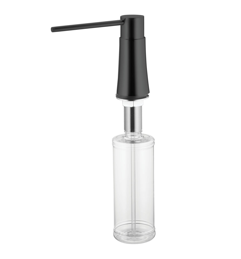 סבוניות מטבח בגימור שחור מט