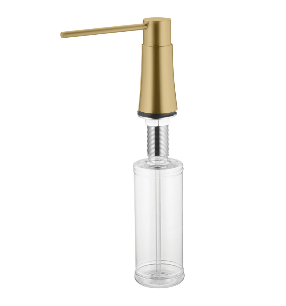 סבוניות מטבח בגימור רוז זהב מט