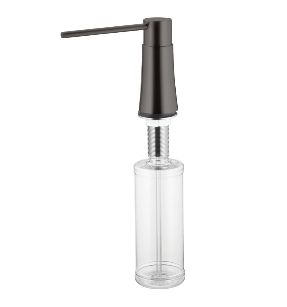 סבוניות מטבח בגימור מטאלי