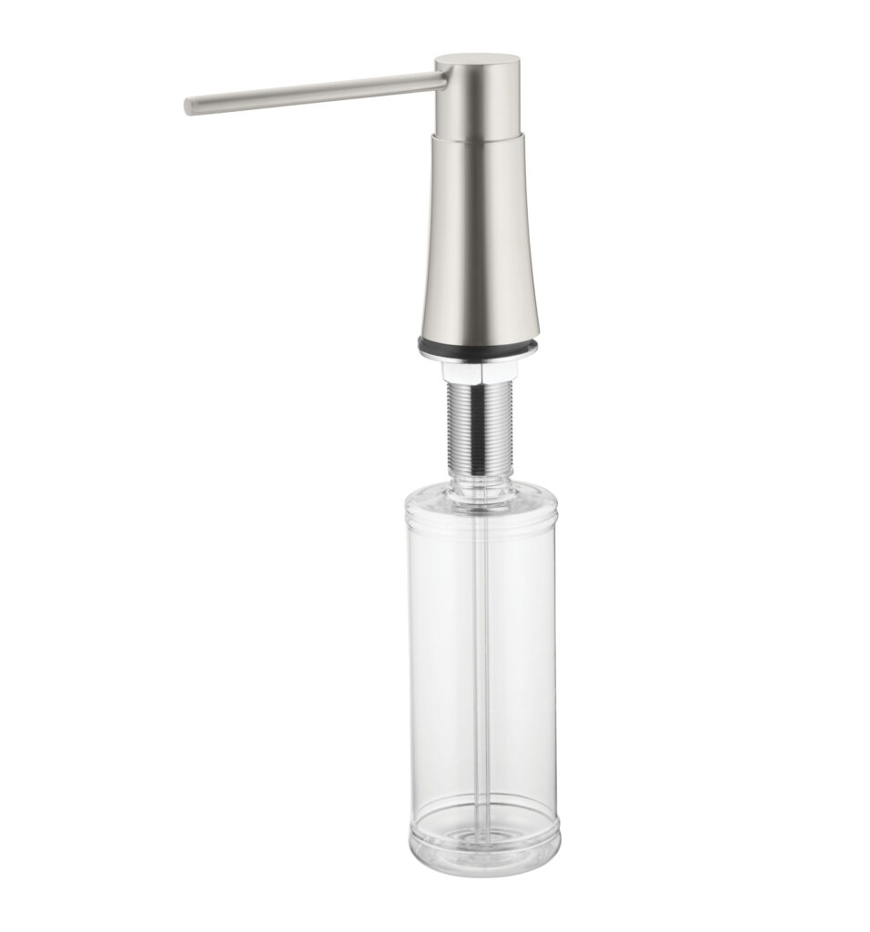 סבוניות מטבח בגימור ניקל מט